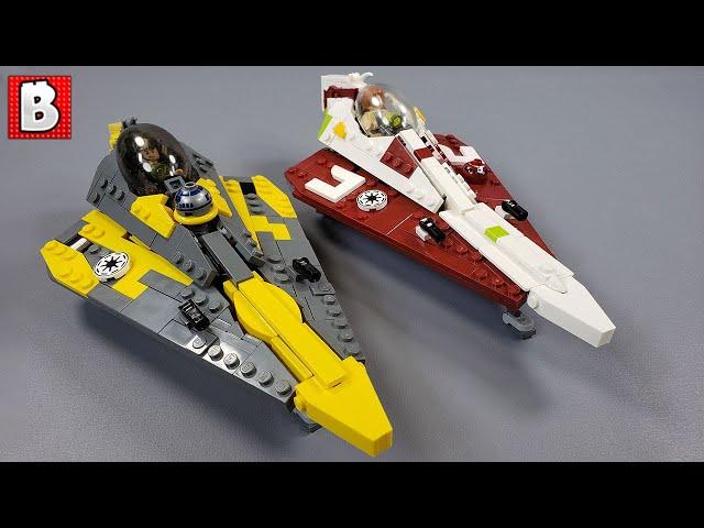 Sharp Custom LEGO Jedi Starfigters!