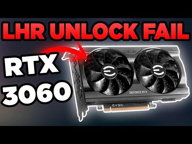 3060 LHR Unlock Problems MiniZ Miner