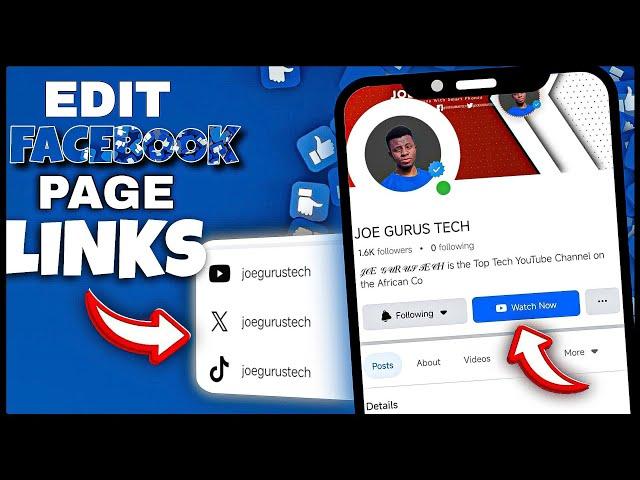 How to Add YouTube Link to  Facebook Page to Attract More Followers|Add More Links to Facebook Page