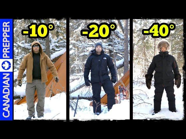 3 Levels of Cold Weather Clothing: Cool, Cold and Extreme!