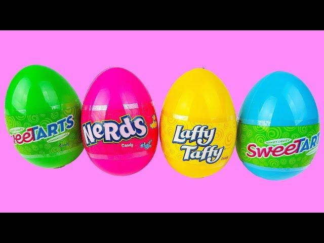 Easter Eggs Unboxing NERDS Laffy Taffy SweeTarts