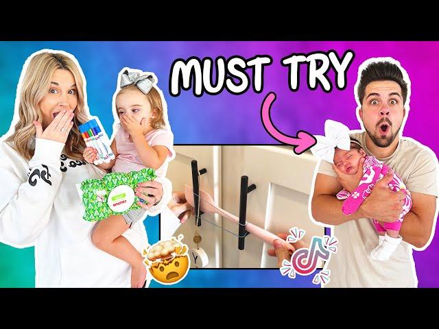 TESTING VIRAL TIKTOK PARENTING HACKS