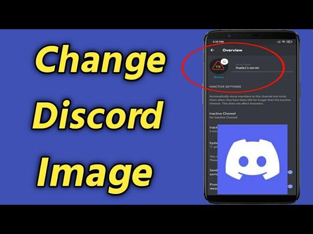 How to Change Discord Server Image on Mobile | Change Discord Server Profile Picture