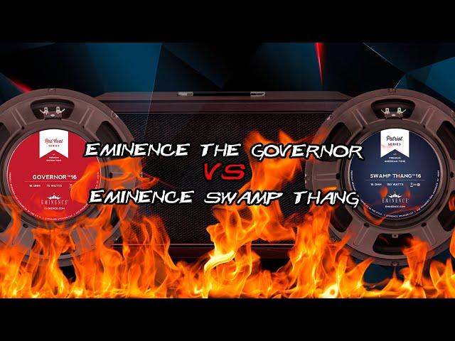 Metal Speaker Shootout: Eminence The Governor vs Eminence Swamp Thang