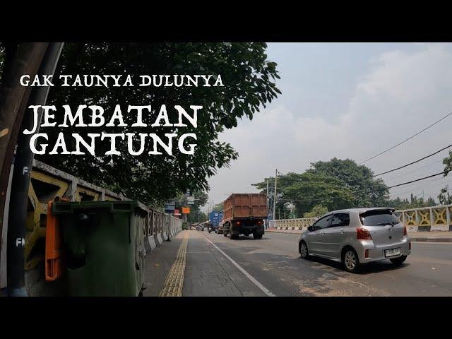 GAK TAUNYA DULUNYA JEMBATAN GANTUNG