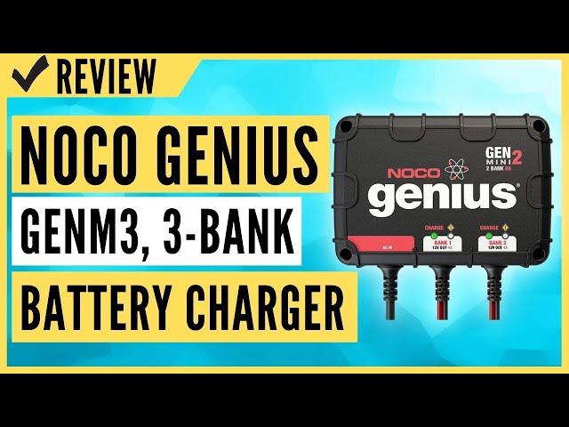 NOCO Genius GENM3, 3-Bank, 12-Amp Onboard Battery Charger Review