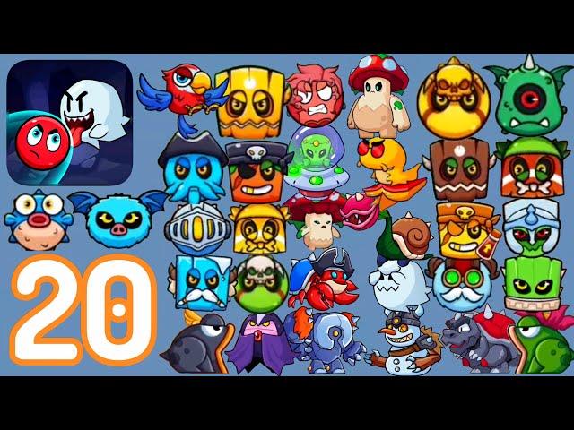 Ball Ghost-(Gameplay 20)-Todos Los Niveles -Juego Completo-