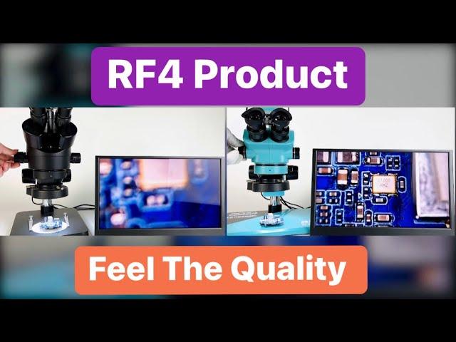 Feel The Quality And Design For All RF4 Products.