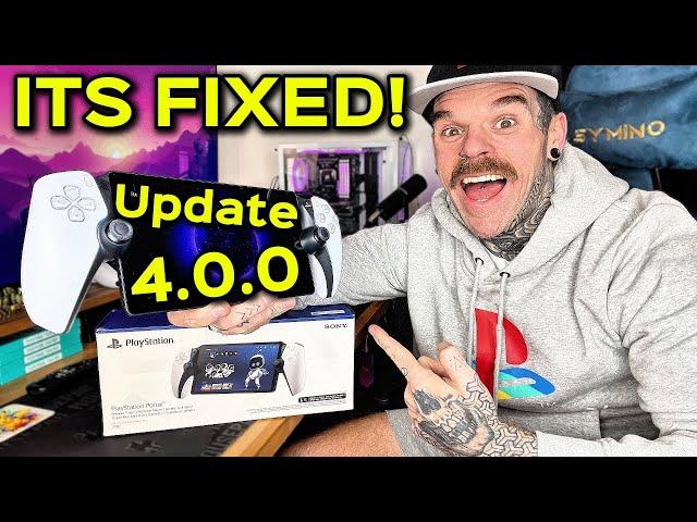 The BIG PlayStation Portal 4.0.0 Update | Game WITHOUT a PS5 & Microstutter FIXED