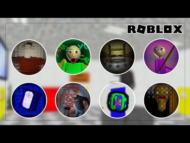 How to Get All 18 Badges in Baldi's Basics Classic RP Remastered - Roblox