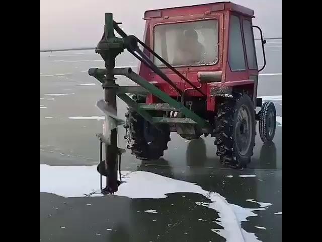 Бур для рыбалки