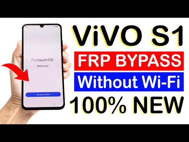 ViVO S1 FRP Bypass (without pc) | ViVO 1907 Android 10/11/12Latest Update 100% New