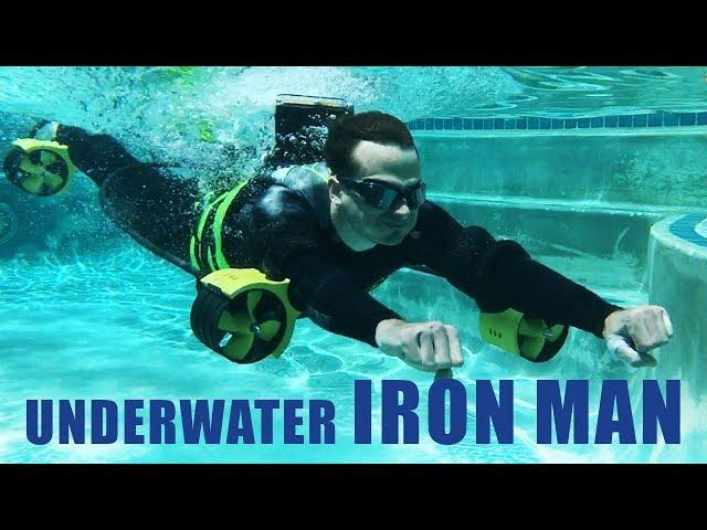 DIY Underwater Propeller Suit (Swim faster than Michael Phelps)