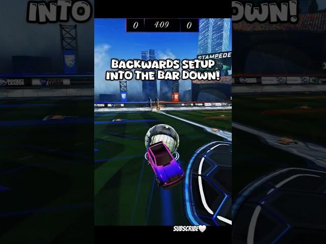 Completely Unnecessary Setup #rocketleague #rl #gaming