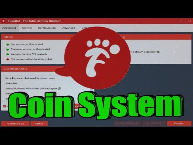 CoinSystem So könnt ihr ein Coinbot erstellen | Fussbot Tutorial German | Coinbot Tutorial - Fussbot