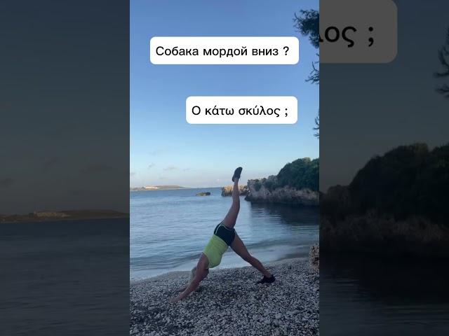 Греческий и ... йога #греческийязык #lanayourteacher #greeklanguage #greekonline  #урокионлайн