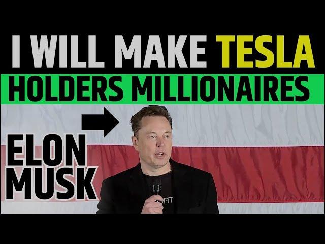 Elon Musk Said I Will Make Tesla Holders Millionaires | TSLA Stock News