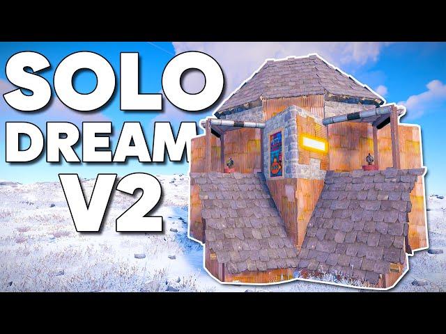 Solo Dream V2 - PERFECT Solo/Duo Bunker Base in Rust