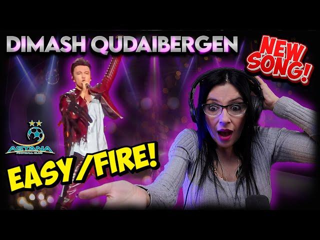 DIMASH QUDAIBERGEN - Easy / Fire -  (Astana Arena) 2024 - REACTION & ANALYSIS