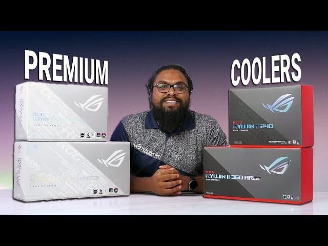 Premium Coolers? | ROG Coolers Unboxing and Review | Gamers Choice | Global Brand Private Limited