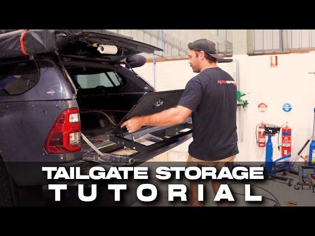 Huracan Fabrication Tailgate Storage installation How To CORRECTLY Install.