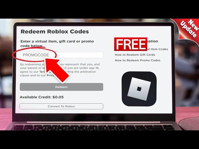 How To Redeem Roblox Codes 2025 (Get FREE Unlimited)