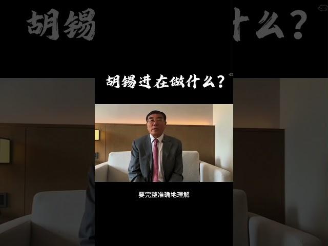 环球时报前总编辑胡锡进最新近况。