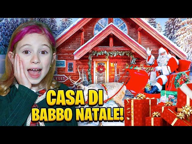 GIORGIA ENTRA NELLA CASA DI BABBO NATALE E DEI SUOI AIUTANTI ELFI!