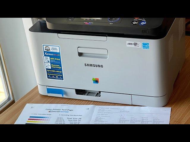 Samsung Xpress C460FW Color All-inOne Laser Printer-Count 16 Pgs Only/ 99% Toner