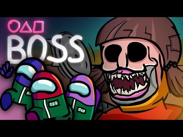 AmongUs vs Squid game - BOSS GAME