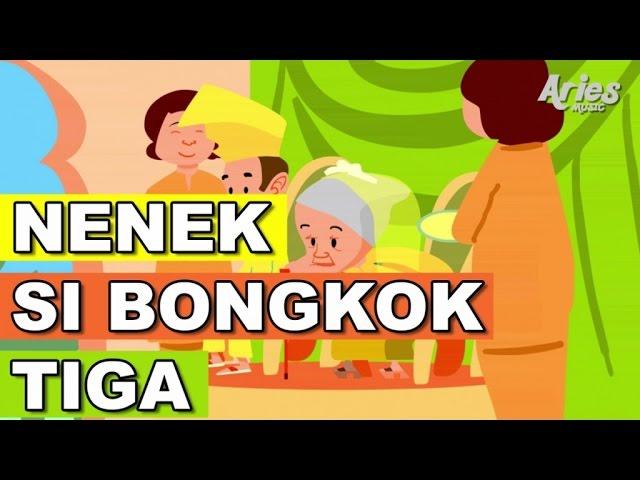 Alif & Mimi - Nenek Nenek Si Bongkok Tiga (Animasi 2D) Lagu Kanak Kanak