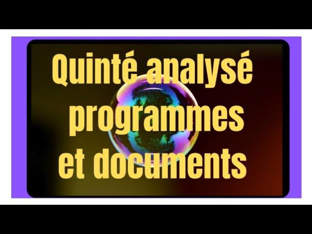 QUINTÉ ANALYSE PAR WEEKEND DU DIMANCHE 26.01.25#europe #