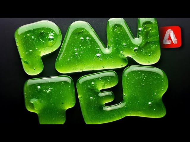 How to Generate Text Made of Toxic Green Gel in Adobe Firefly