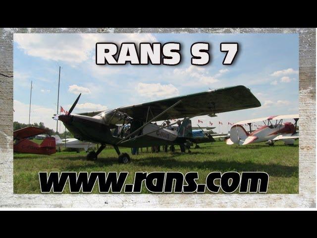 RANS S7, Canadian ultralight, experimental light sport aircraft in the U.S.