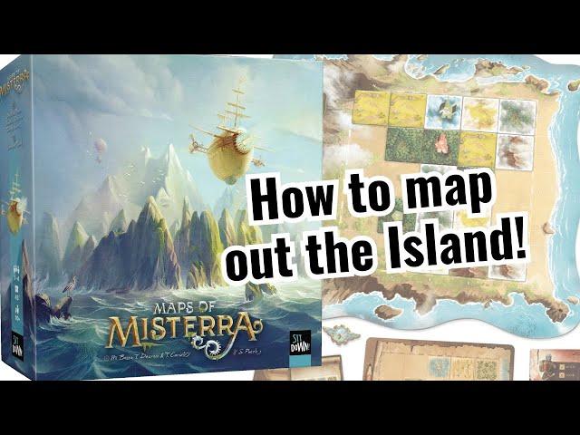 How To play the board game Maps of Misterra