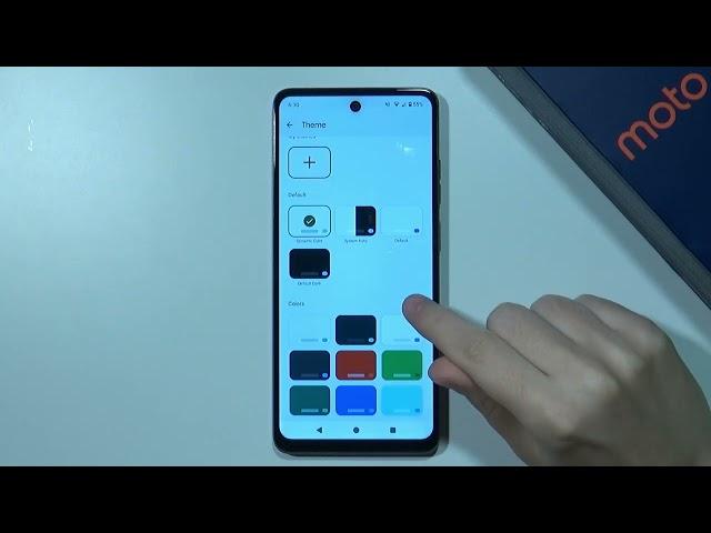 How to Change Keyboard Theme on MOTOROLA Moto G04/G04s