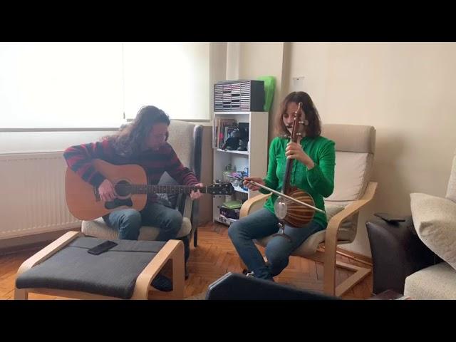 Sencer Yucel and Hilla Palmon in Istanbul practicing Yeni Turku's Ipek ;)