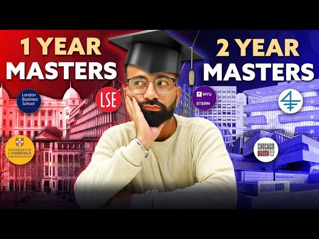 Study Abroad 2025 Guide | 1 Year vs 2 Year Masters | Top Colleges, Job Opportunities, Cost & ROI