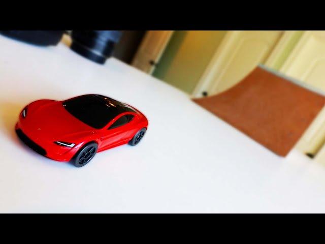 RC TESLA ROADSTER AT THE HOUSE!