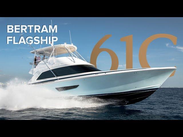 Bertram 61C Walk-Through at the 2022 Fort Lauderdale International Boat Show