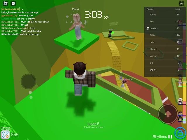 Playing roblox with iirainydays!