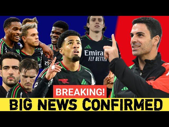 JUST IN ARTETA ANNOUNCED BIG NEWS TODAY ARSENAL EXCITED NEWS UPDATES UNFOLDED NOW#arsenal #afc