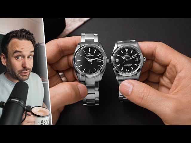 I found Grand Seiko's answer to the Rolex Explorer