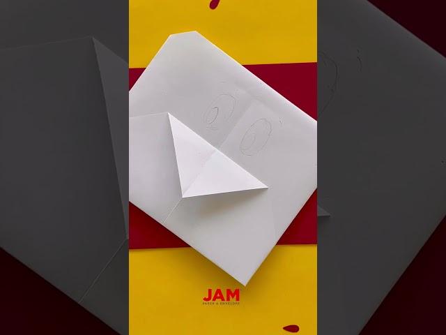 DIY Eagle Red Envelope Invitation