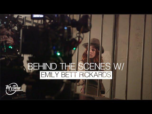 Behind-The-Scenes with Emily Bett Rickards | MyTime Movie Network