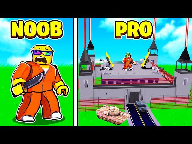 Upgrading NOOB to PRO in Prison Tycoon