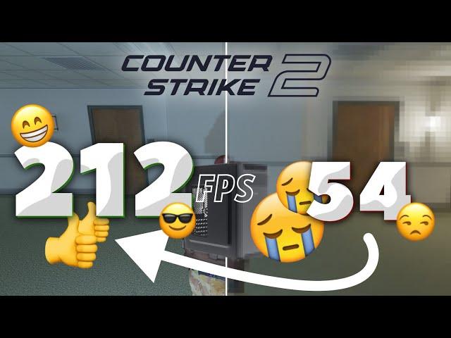 CS2 ПОВЫШЕНИЕ FPS и ЛУЧШАЯ НАСТРОЙКА В КС 2 на СЛАБОМ ПК