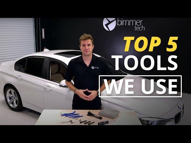 The best tools to use when working on BMWs