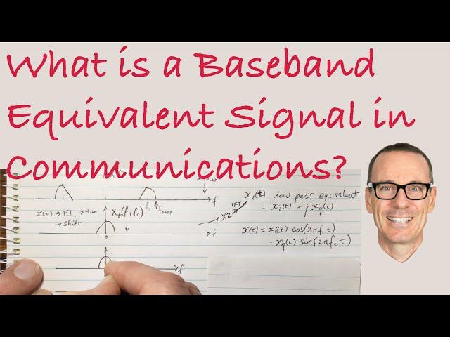 What is a Baseband Equivalent Signal in Communications?