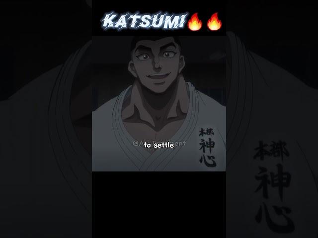 Katsumi defeated his father|Baki Hanma| #anime #animemoments #baki